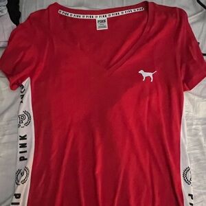 VS Pink v neck shirt